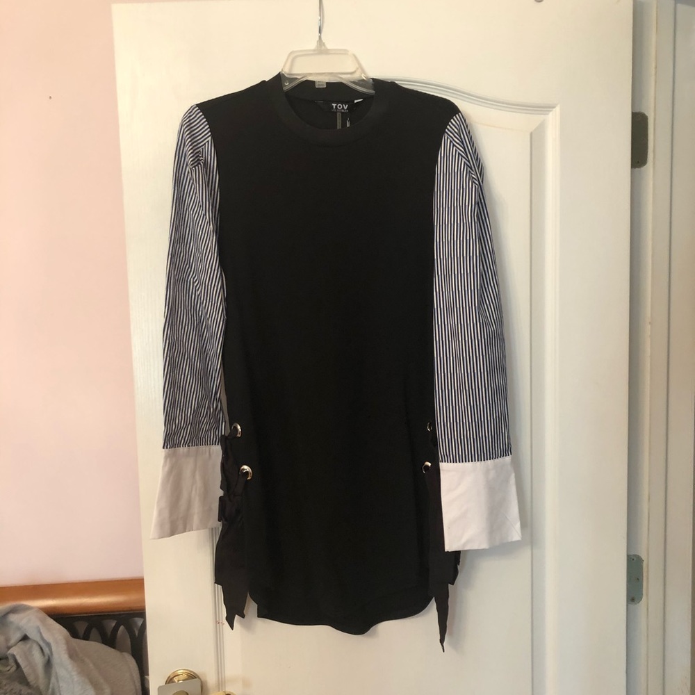 TOV Woman’s Shirt Dress NWT